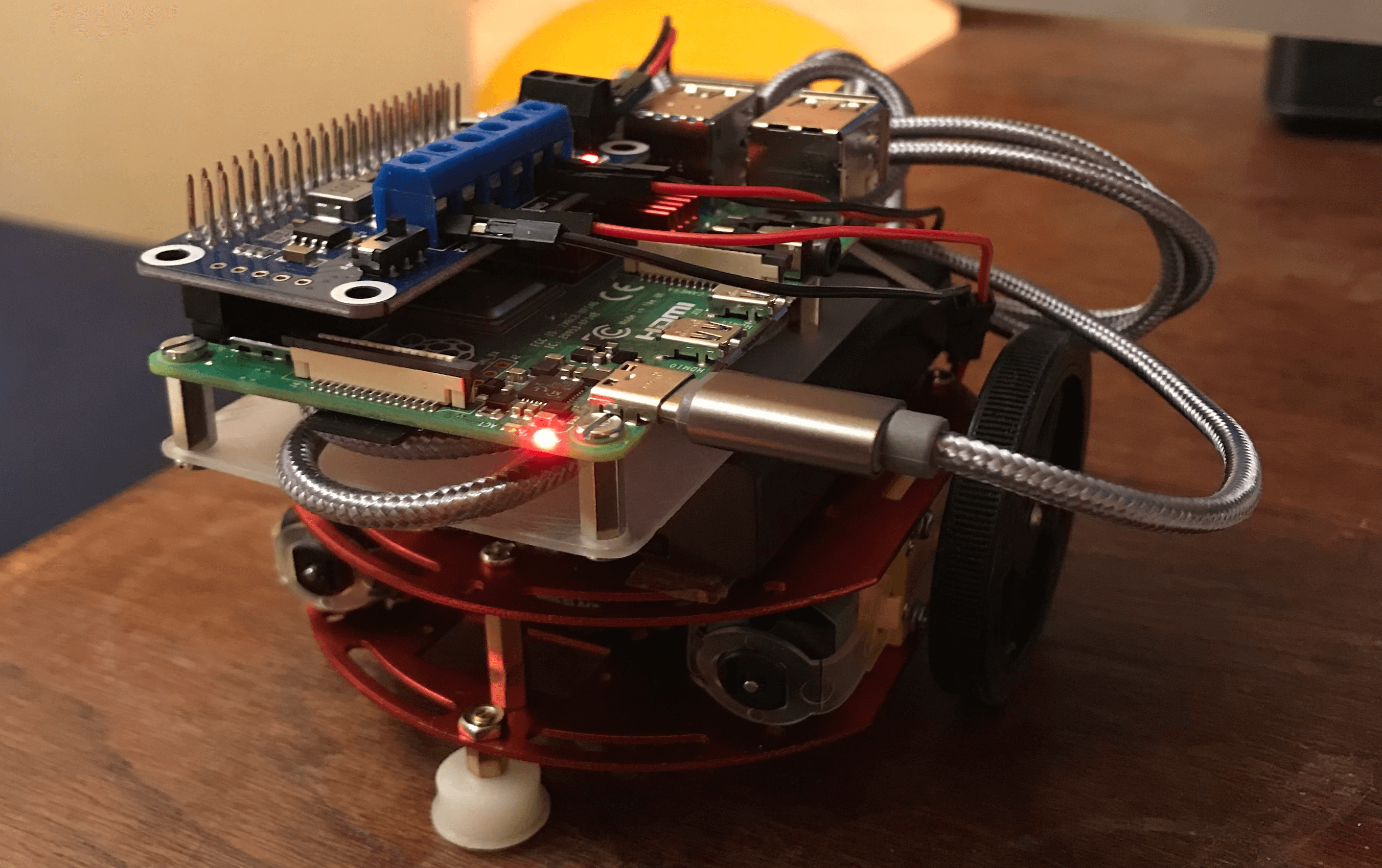 Raspberry Pi Remote Controlled Robot